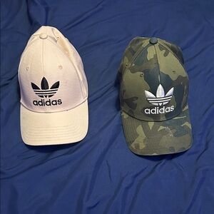 Adidas Pink and Camouflage Men's Caps